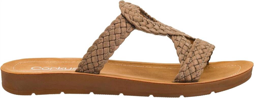 NEW CORKYS FOOTWEAR women's all tangled up sandals in bronze